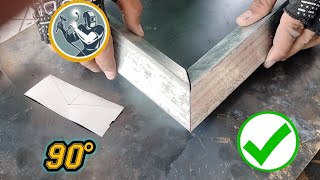 #តិចនិចល្អៗសំរាប់ជាងដែកMetal Cutting Techniques90°