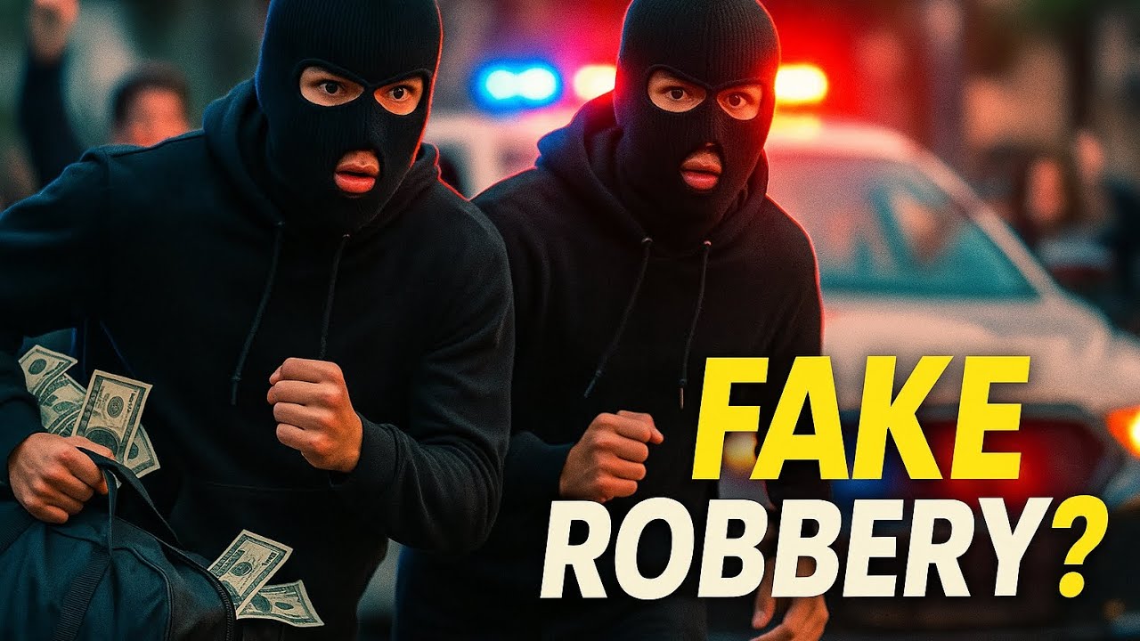 Youtubers Faked A Bank Robbery Then Got Charged Youtube