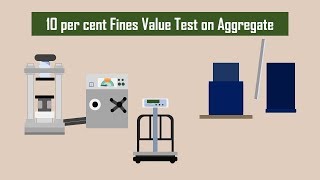 How to determine 10 per cent fines value of aggregate || Aggregate Test #2