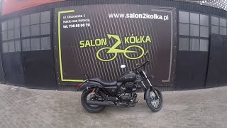 Jazda testowa : Motocykl Junak 125CC M12 Vintage #salon2kolka