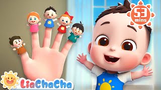 Finger Family | Baby Finger, Daddy Finger | Song Compilation + LiaChaCha Nursery