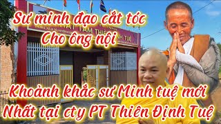 Hình ảnh mới nhất sư minh tuệ tại PT Thiên Định Tuệ #thichminhtue #minhtue