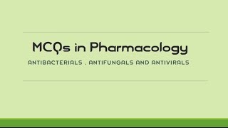 Pharmacology MCQs for MD/MS Entrance Preparation - Multiple Choice Questions