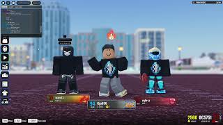 playing roblox ultimate football and we try to beat my friends in ultimate football