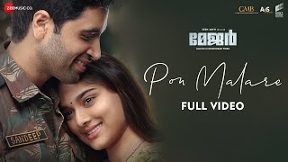 Pon Malare - Full Video | Major Malayalam | Adivi Sesh,Saiee M Manjrekar | Ayraan | Sricharan Pakala