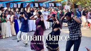 Onam dance in government law college Trivandrum. #onam #onamdance #dance