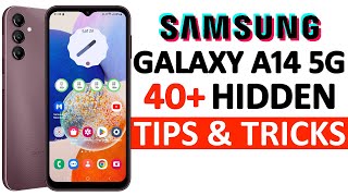 Samsung Galaxy A14 5G 40+ Tips, Tricks & Hidden Features  | Amazing Hacks - NO ONE SHOWS 🔥🔥🔥