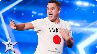 Adam Keeler spells it out for the Judges | Auditions Week 1 | Britain’s Got Talent 2017