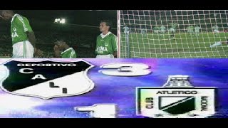 DEPORTIVO CALI 3X1 ATLÉTICO NACIONAL JULIO 10 DE 1996