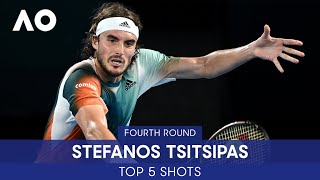 Stefanos Tsitsipas | Top 5 Shots (4R) | Australian Open 2022