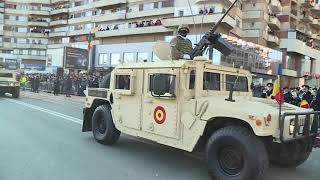 12/1/19 Ceremonia militară – defilarea trupelor și tehnicii militare la Alba Iulia