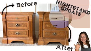 MODERNIZING OUTDATED NIGHTSTANDS