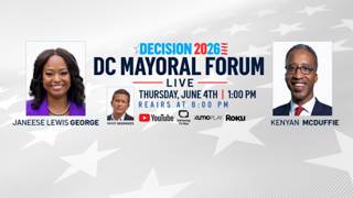 LIVE | DC mayoral candidates forum with Janeese Lewis George and Kenyan McDuffie