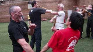 Doce Pares Corto Sparring with GM Danny Guba