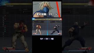 【SFV】是空コンボ集#06（老小技始動0ゲージ①） #Shorts