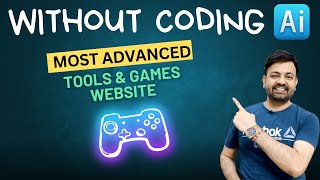 How to create a most advanced tools \u0026 games website without coding in 2025 (Hindi)