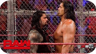 Roman Reigns vs. The Great Khali: Raw, Jun 29, 2019 - Hell In A Cell Match