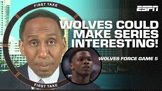 MAVS' BAD GAME or BAD SIGN? 🤔 Stephen A. can't rule out Wolves FORCING GAME 7 👀