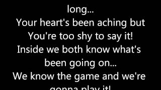 Rick Astley - Never Gonna Give You Up (Lyrics)