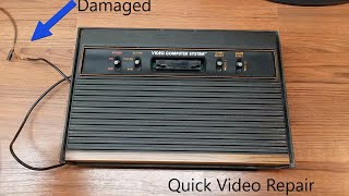 Atari 2600 Video Cable Repair