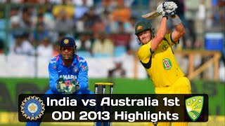 India vs Australia 1st ODI 2013 | at Pune