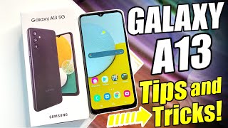 Samsung Galaxy A13 5G - Tips and Tricks! (Hidden Features)