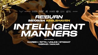 INTELLIGENT MANNERS @ REBURN 28.09.2024