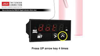 How to Fine Tune the PMD1XT series gauge Temperature Offset value