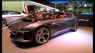 GFG STYLE SIBYLLA ELECTRIC CAR PROTOTYPE 2018 BY GIORGIETTO GIUGIARO COMPILATION WALKAROUND