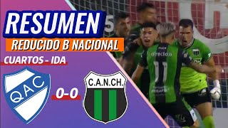 RESUMEN // QUILMES - NUEVA CHICAGO // REDUCIDO B NACIONAL 2024 // CUARTOS IDA