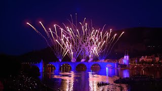 Heidelberger Schlossbeleuchtung 2019 (1. Feuerwerk)