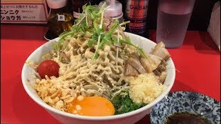 用心棒 市ヶ谷飯田橋 （東京・市ヶ谷） 冷やしまぜそば少なめ・ヤサイ増黒脂ガリマヨW・ニンニクマシ　〜ラーメン食べて詠います