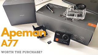 Full Apeman A77 Action Camera Review