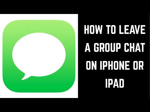 How to Leave Group Chat on Apple iPhone or iPad How to Leave Group Chat on Apple iPhone or iPad