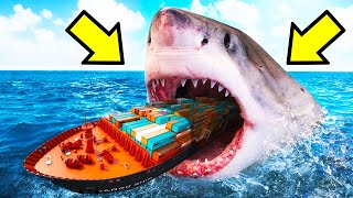 Could The Megalodon Bite A Ship In Half?