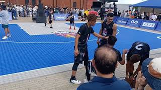 Red Bull Japan Half court 3×3 basketball Championship Game