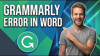 Grammarly Error In Word (Easy Fix Guide)