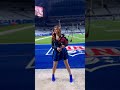 “blue” on bagpipes in an nfl stadium