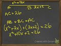 segment addition postulate