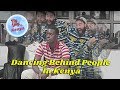 Dancing Behind People in Kenya | Meir Kay Style