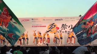 大阪泉州よさこい連　彩　２０１５泉州 YOSAKOI ゑぇじゃないか祭り　メイン会場