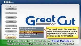 GCC---Greatcut Installation and Operation(Updated Version)