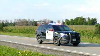 Ontario Provincial Police Responding