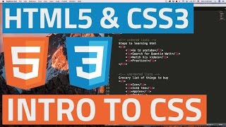 HTML5 and CSS3 beginner tutorial 12 - Introduction to CSS