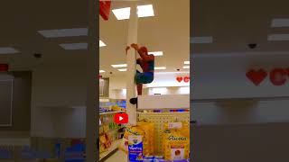 The Way Spider-Man ALMOST FALLS IS CRAZY!!😳(TARGET🎯)#shorts #short #foryou #viralvideo #fyp #viral