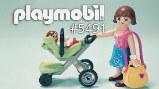 Playmobil #5491 Mother with Infant Stroller Review 플레이모빌 아기 엄마와 유모차 세트 리뷰