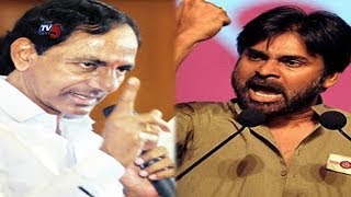 KCR Counter Attack on Pawan Kalyan Comments In Public | TV5 News