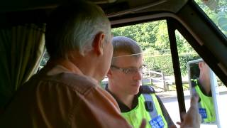 Keele Staffordshire - Police man asks us to leave -Vicar called the Policy Men! Oh The Church..