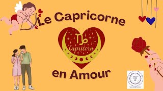 Le Capricorne en Amour