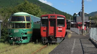 【令和２年７月豪雨】由布院駅に取り残された列車たち